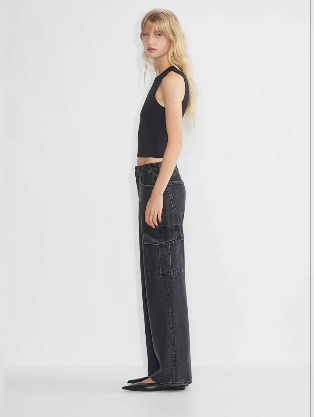 aritzia farrah high rise cargo jean Denim Forum